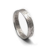 Handmade in Eumundi recycled silver australian six pence coin ring