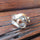 Antique Fork Ring Q 8.5