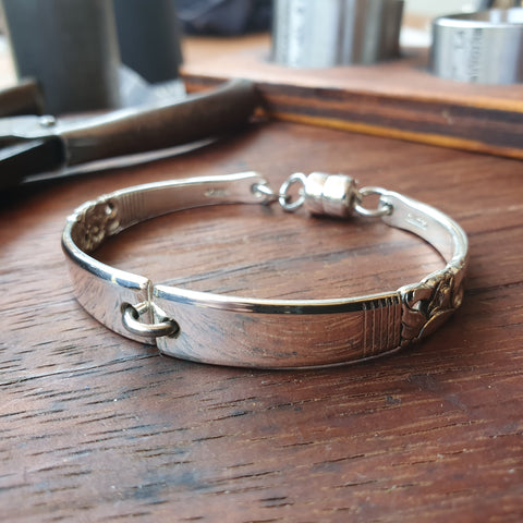 Antique Spoon Handle Bracelet 15-19