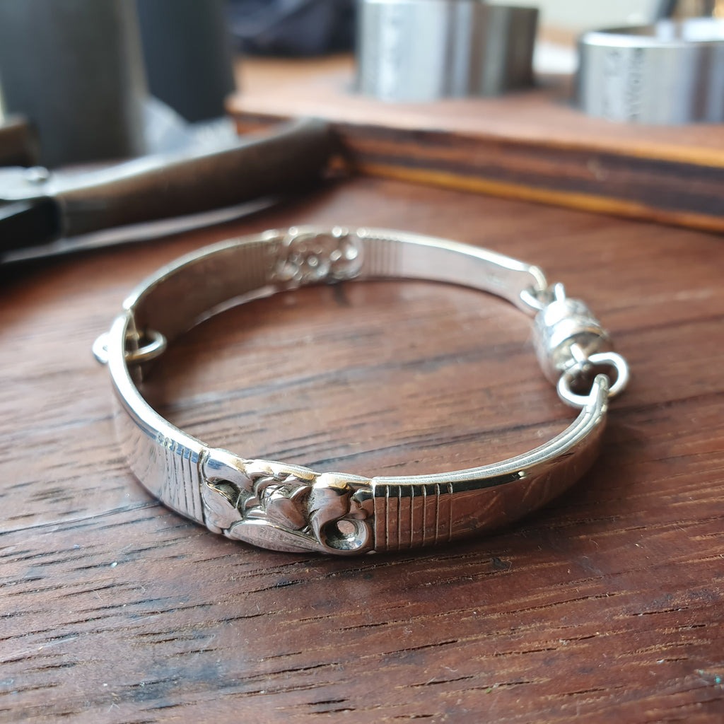 Antique Spoon Handle Bracelet 15 19