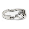 Handmade in Eumundi recycled silver fork bracelet