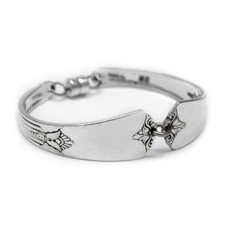 Made in Noosa recycled silver spoon bracelet