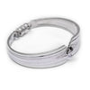 handmade in Eumundi recycled silver spoon bracelet