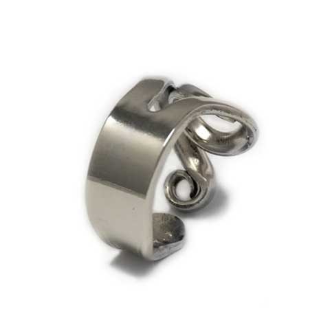 Recycled silver fork ring handmade Noosa