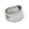 recycled silver spoon ring handmade eumundi