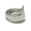 Recycled silver spoon ring made in Eumundi