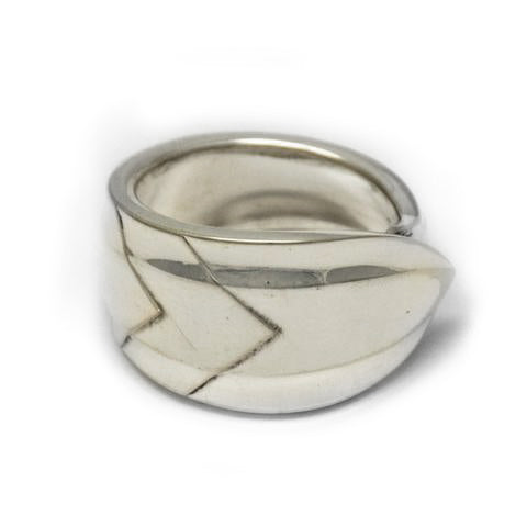 Silver spoon ring 