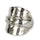 Recycled silver spoon ring made in Eumundi
