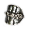 Handcrafted in Noosa recycled silver spoon ring