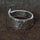 Recycled Antique Spoon Ring Floral